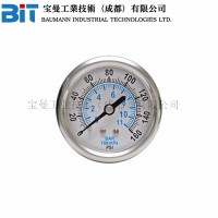 controlair康气通不锈钢压力表0-160 PSI
