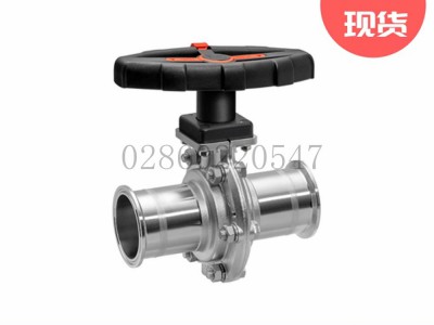 德国盖米GEMÜ 411直通式手动中线型金属材质蝶阀图3