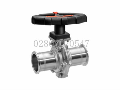 德国盖米GEMÜ 411直通式手动中线型金属材质蝶阀图4