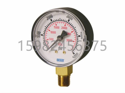WIKA威卡111.10R BourdonTube制冷压力表图5