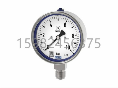 WIKA威卡232.30, 233.30不锈钢波登管压力表图5