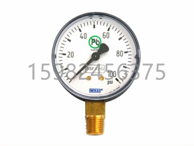 WIKA威卡111.10DW型Bourdon Tube压力表图4