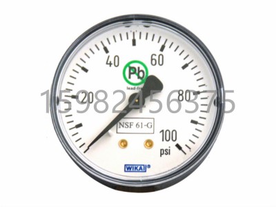 WIKA威卡111.12DW型Bourdon Tube压力表图4