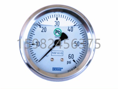 WIKA威卡213.53DW型压力表不锈钢外壳图4