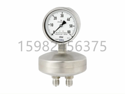 德国WIKA威卡432.50, 433.50型隔膜压力表图2