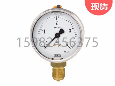 德国WIKA威卡113.53型压力表不锈钢表壳 / 充液图3