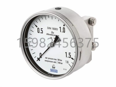 德国WIKA威卡732.14, 762.14不锈钢差压表图5