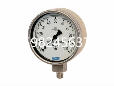 德国WIKA威卡632.50, 633.50不锈钢胶囊压力表图5