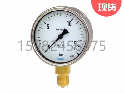 德国WIKA威卡111.11,111.31铜合金波登管压力表图3