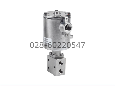 Midland-ACS 3/2通用电磁阀带不锈钢手动超控阀图5