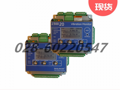 Bently本特利双通道监测器2300/20系列图3