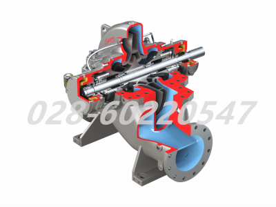 Flowserve福斯LNN双支撑式泵轴向剖分单壳泵图5