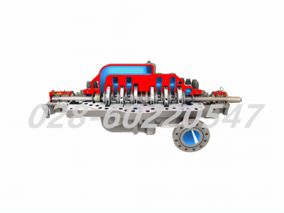 Flowserve福斯DMX系列轴承泵轴向剖分多级单泵壳图5