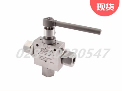 Parker派克3B系列高压三通手动球阀图3