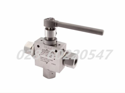 Parker派克3B系列高压三通手动球阀图2